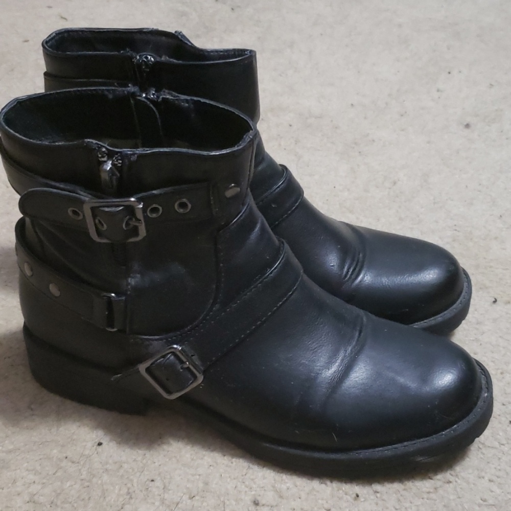 Bongo short motorcycle boots